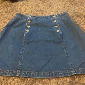 Jean skirt
